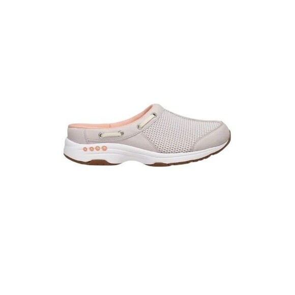 NIB EASY SPIRIT Travelport Casual Slip-on Mules Clogs Sneakers Light Grey 8M - Picture 10 of 12